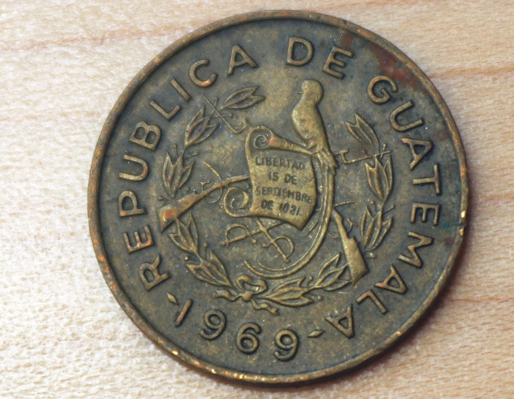 1969 Guatemala 1 Centavo