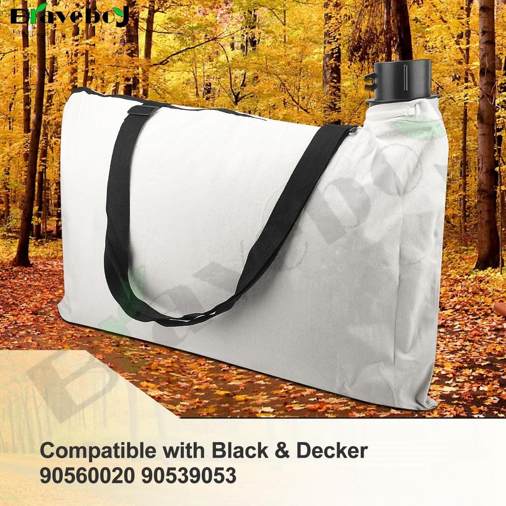 Shoulder Bag Compatible with Black & Decker Leaf Blower BV2500 BV4000