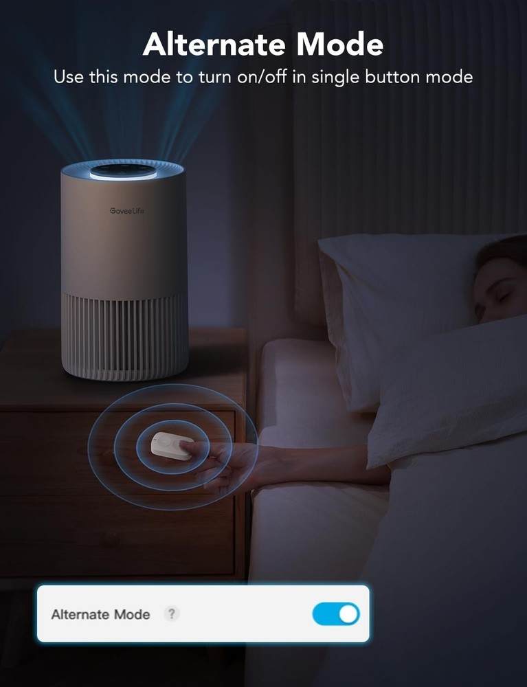 Smart Mini Double Button Switch - Effortless Wireless Device Control System