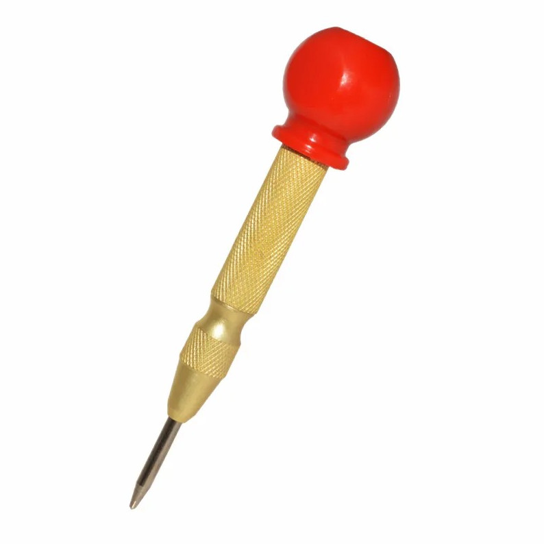 Automatic Center Punch 5 Inch Adjustable Spring Metal Marking Tool