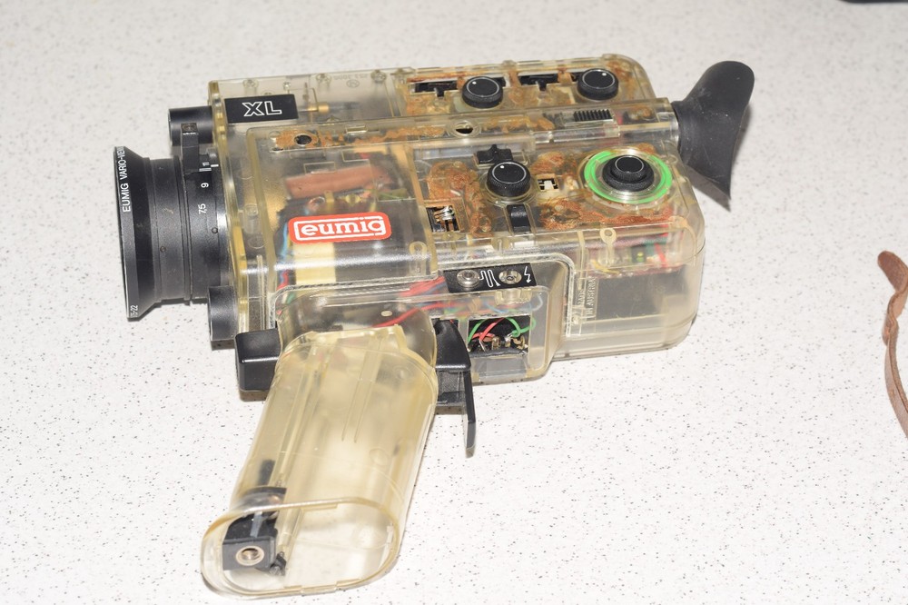 Eumig Movie Camera Transparent Display Model