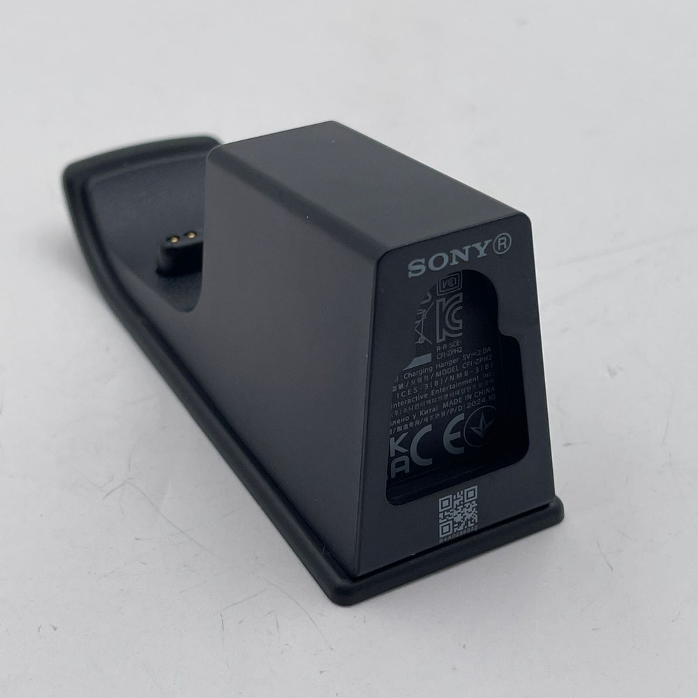 Sony PS5 Wireless Headset CFI-ZPH2 Charging Dock Black