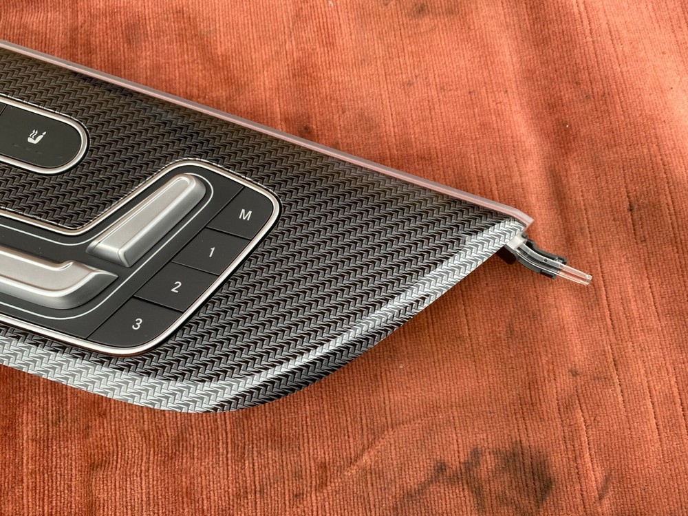 Mercedes Benz GLA B Class A247 seat switch button carbon