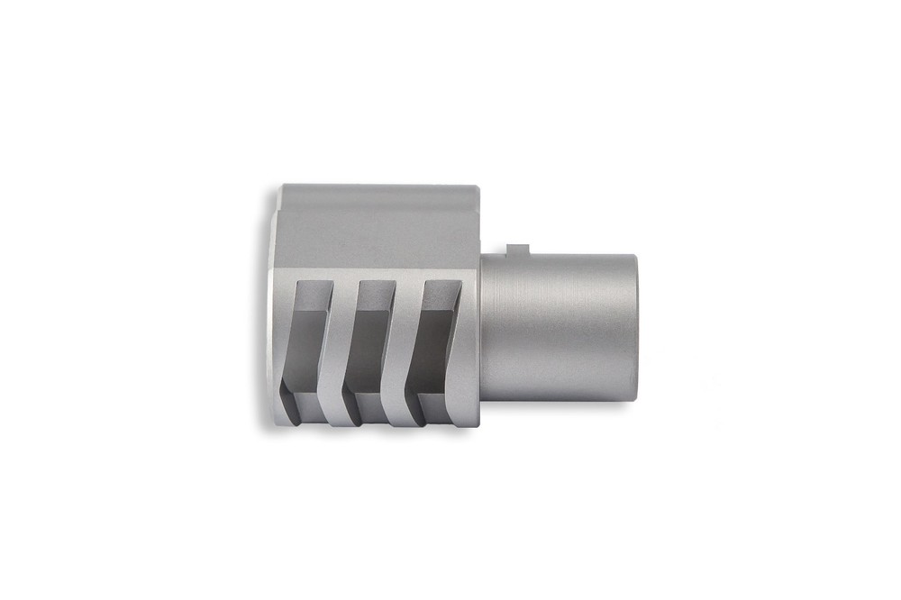 1911 .45 acp Mil-Spec muzzle brake SATIN PREDATOR compensator + FREE SPRING PLUG