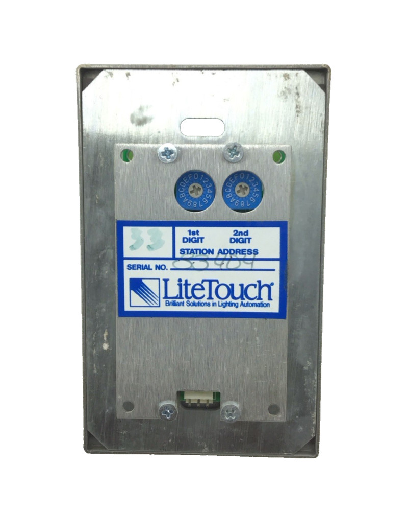 LiteTouch/ Savant 9-Button E-Series Data Input Keypad (Almond)