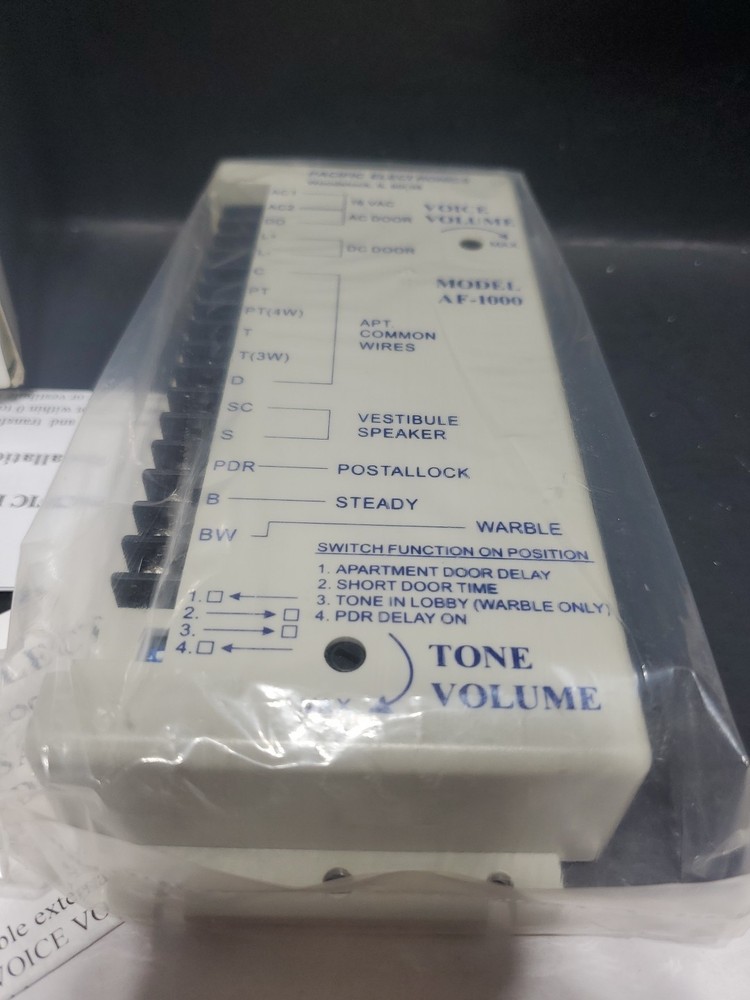Pacific Electronics Af-1000 Amplifier for intercom systems
