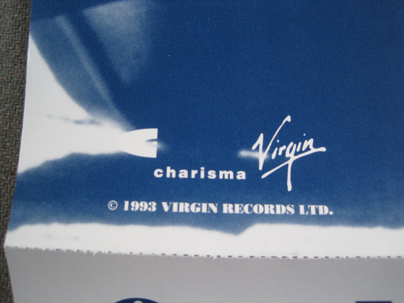 VINTAGE 1993 JOHN HAMMOND - TROUBLE NO MORE - STORE PROMO POSTER 18 X 30"