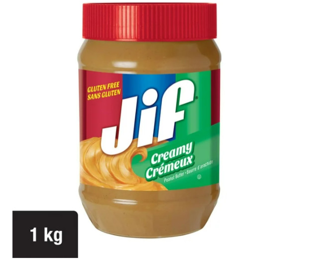 Jif Creamy Peanut Butter, 1kg (Imported from Canada)
