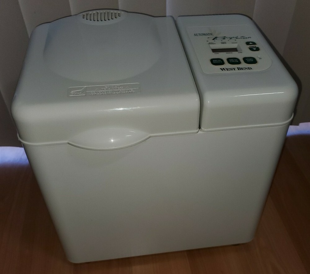 West Bend 41028 Automatic Bread & Dough Maker - Tested Works Perfectly!
