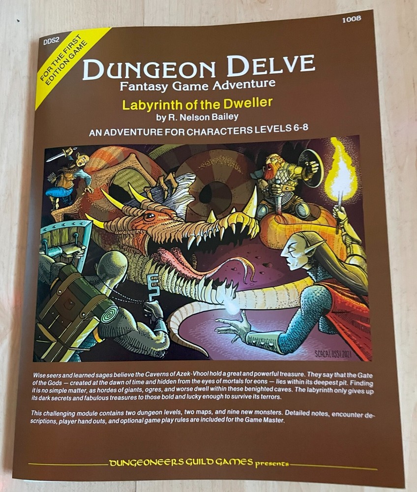 DUNGEON DELVE Module Bundle (8 books)