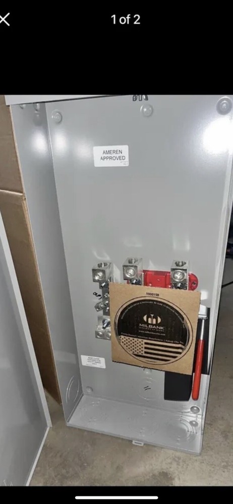 400 amp meter base single phase