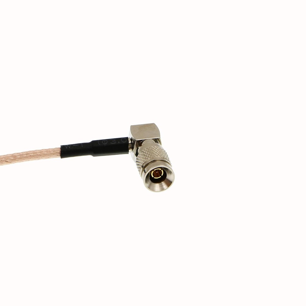 Coaxial Cable RA DIN 1.0/2.3 Mini BNC Right Angle BNC for Blackmagic HyperDeck