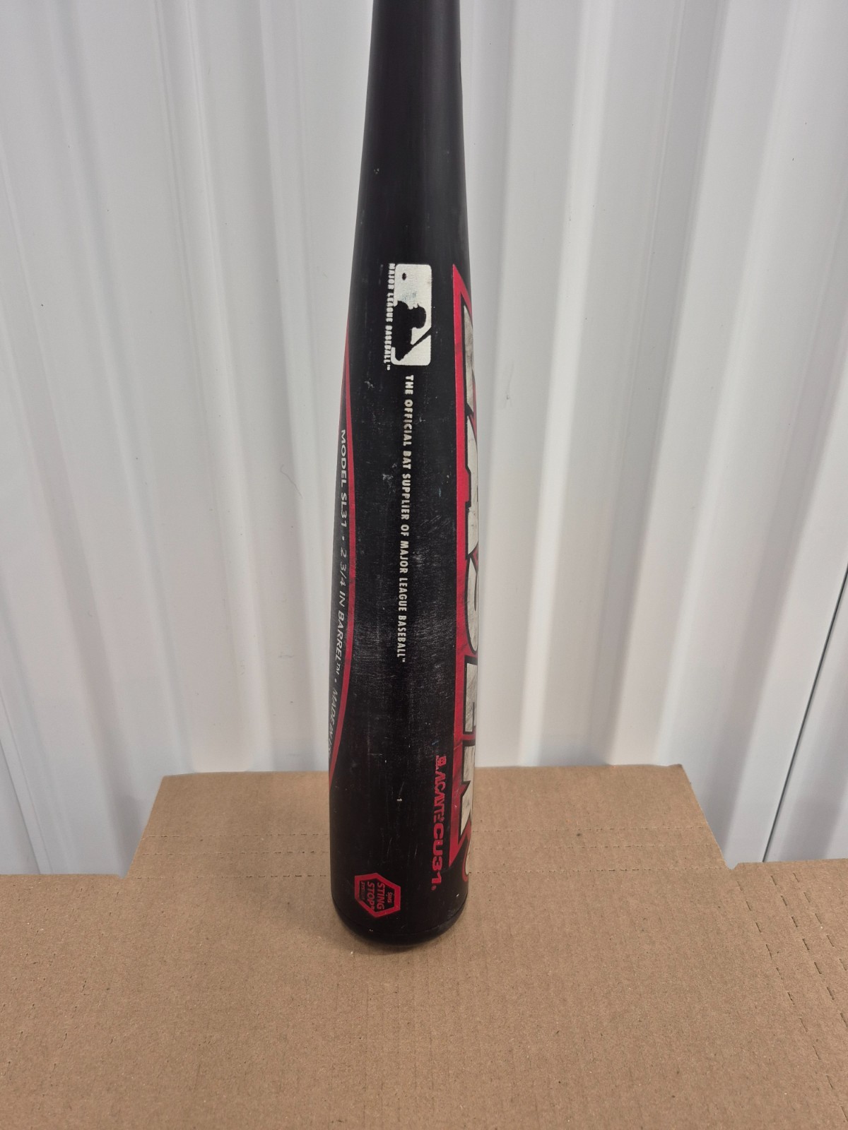 Louisville Slugger Baseball Bat 31 in 28 oz. TPX Laser SL31 - 2-3/4" USA Made
