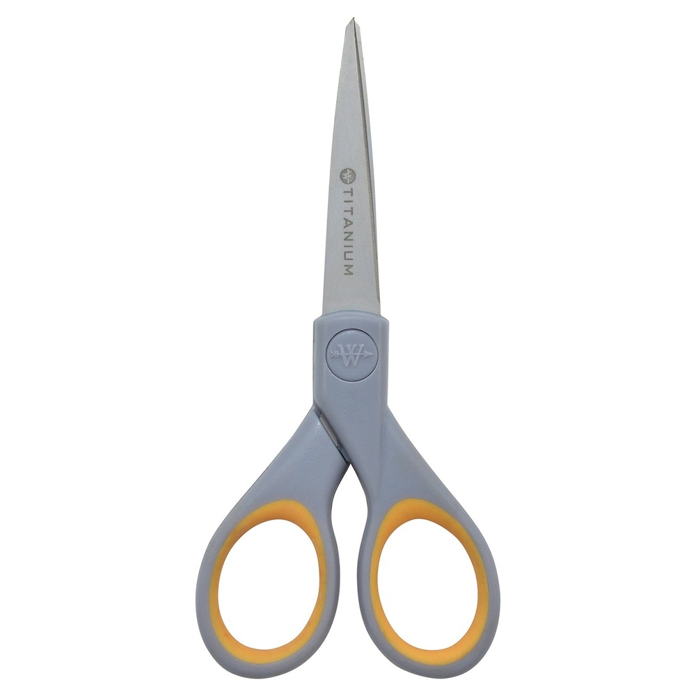 5 Inch Titanium Scissors For Crafting Lightweight Durable Sharp Paper Fabric ...