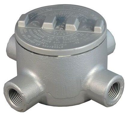 Appleton GRX75-A, Exp Proof Conduit Outlet Box, 3/4 Gr, 1 PC