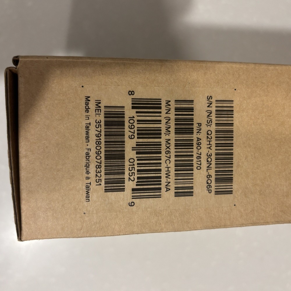 Cisco Meraki Cloud Managed Next Generation Firewall MX67C Open Box