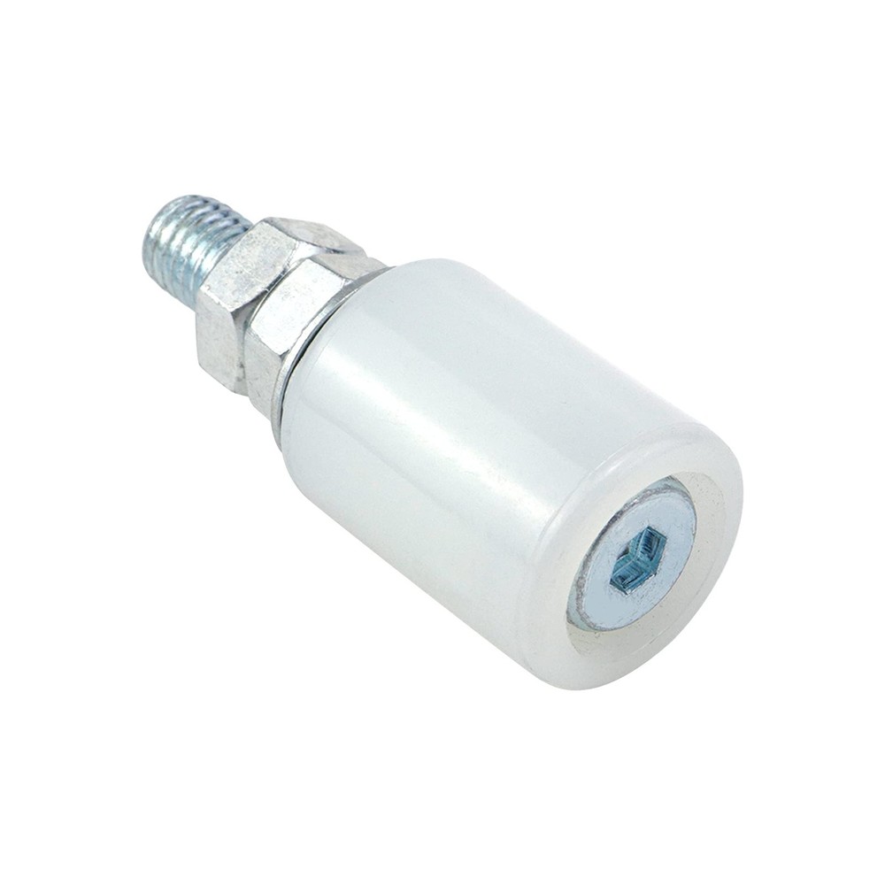 Pufguy 1.2" Diameter Slide Gate Guide Roller Nylon Rolling Gate Wheel for Pulley
