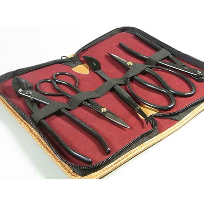 KANESHIN Bonsai Tools #174 5-piece tool set Pruning shears