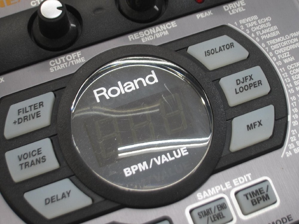 Roland SP-404SX COMPACT LINEAR WAVE SAMPLER Operation confirmed Used