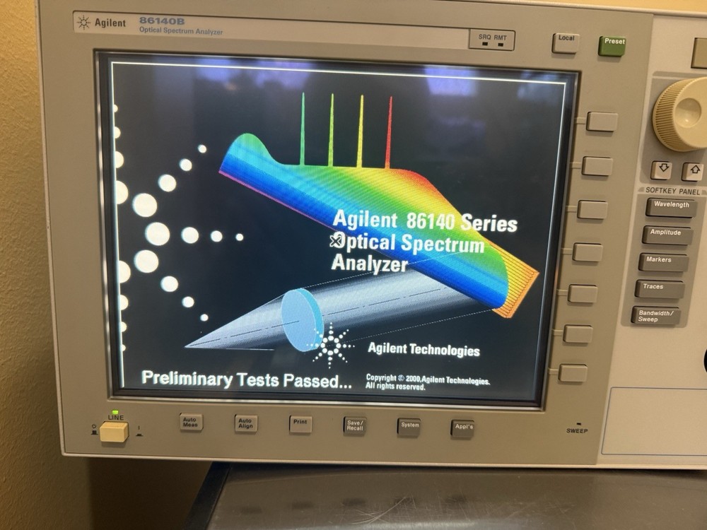 agilent 86140b optical spectrum analyzer