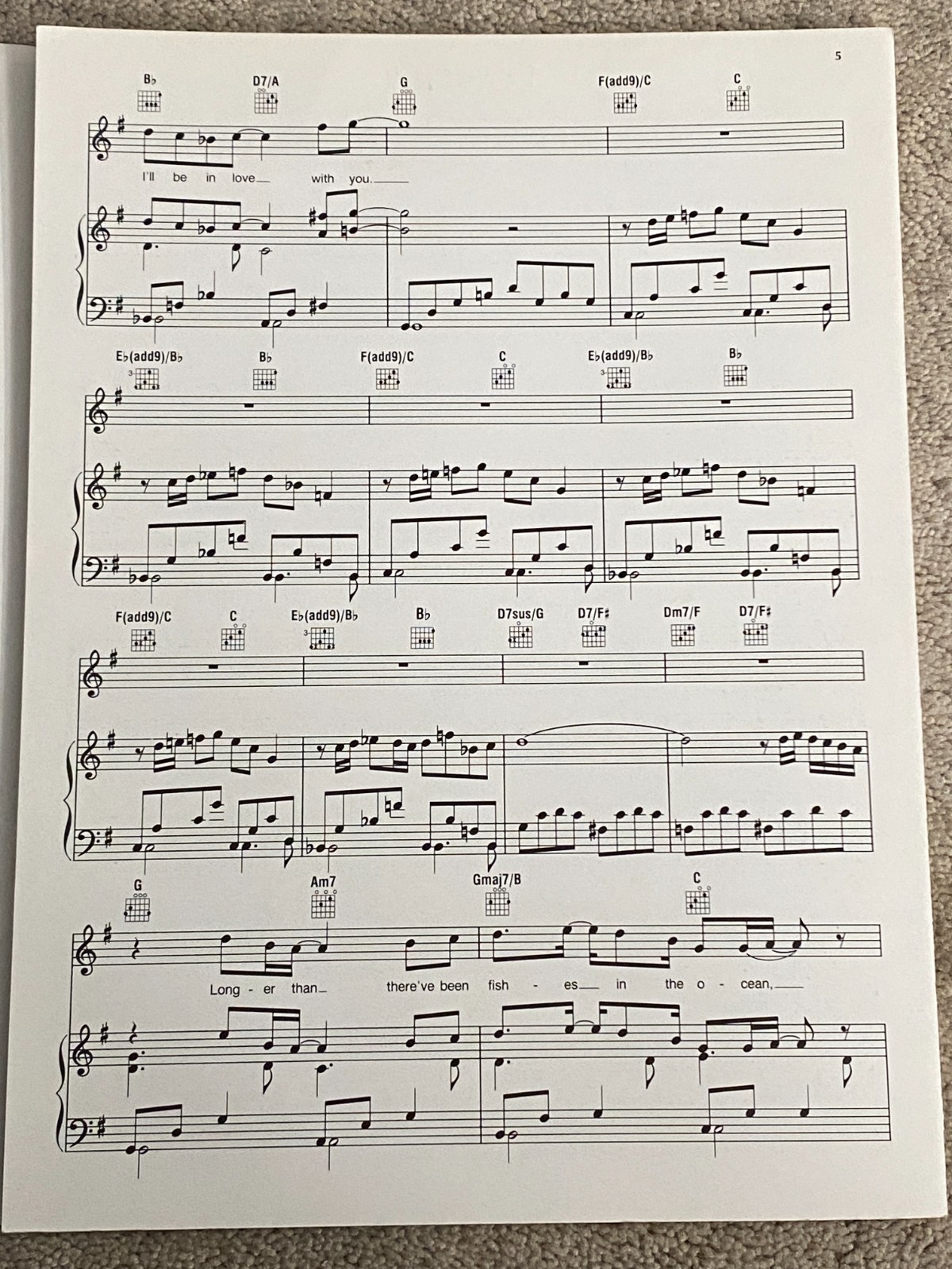 1979 LONGER Sheet Music by Dan Fogelberg P/V/G