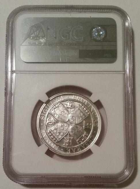 1963 Heraldic Art So-Called 50 Cents Silver Medal New Jersey MS68 NGC