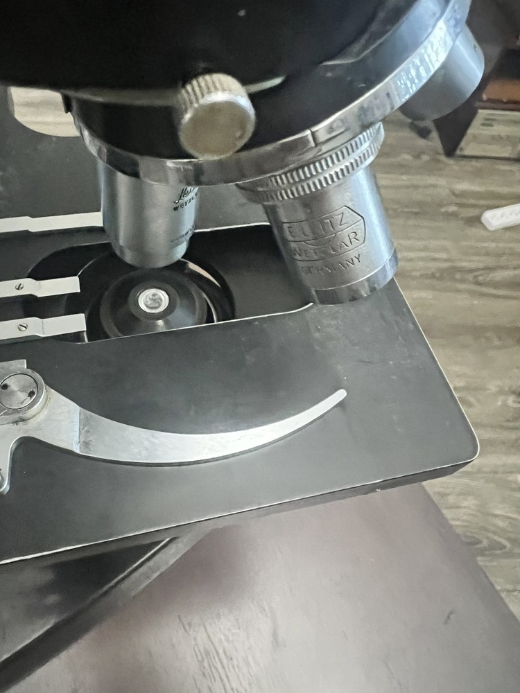 Ernst Leitz Wetzlar Microscope Vintage Leitz Microscope