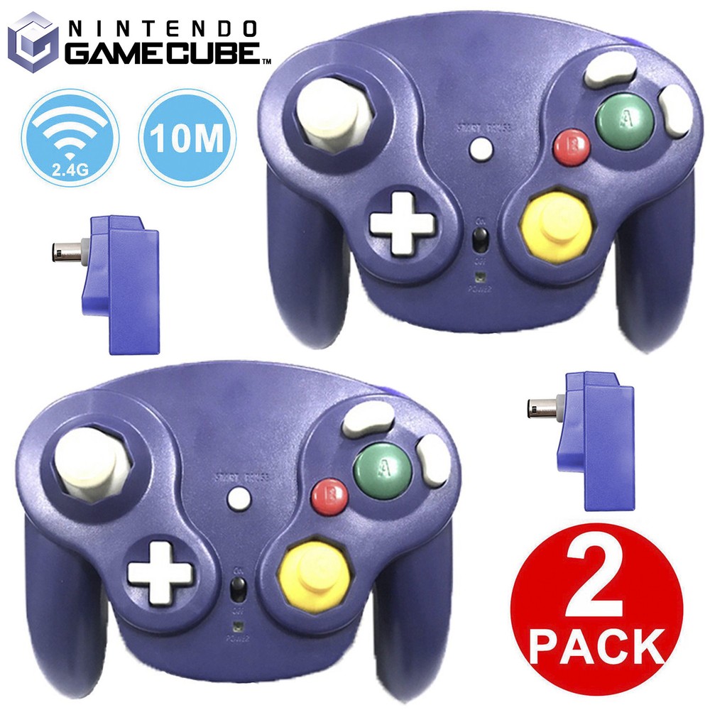 Wired/Wireless GameCube Remote Gamepad Controller for Nintendo NGC GC Console