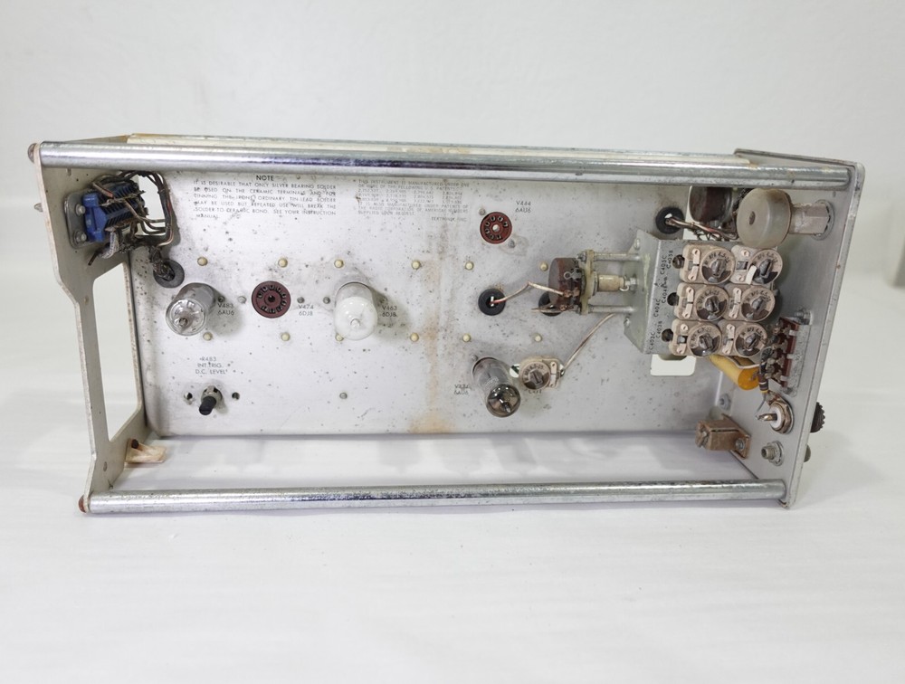 Tektronix Type 60 Tube Amplifier Plug In Unit - Untested