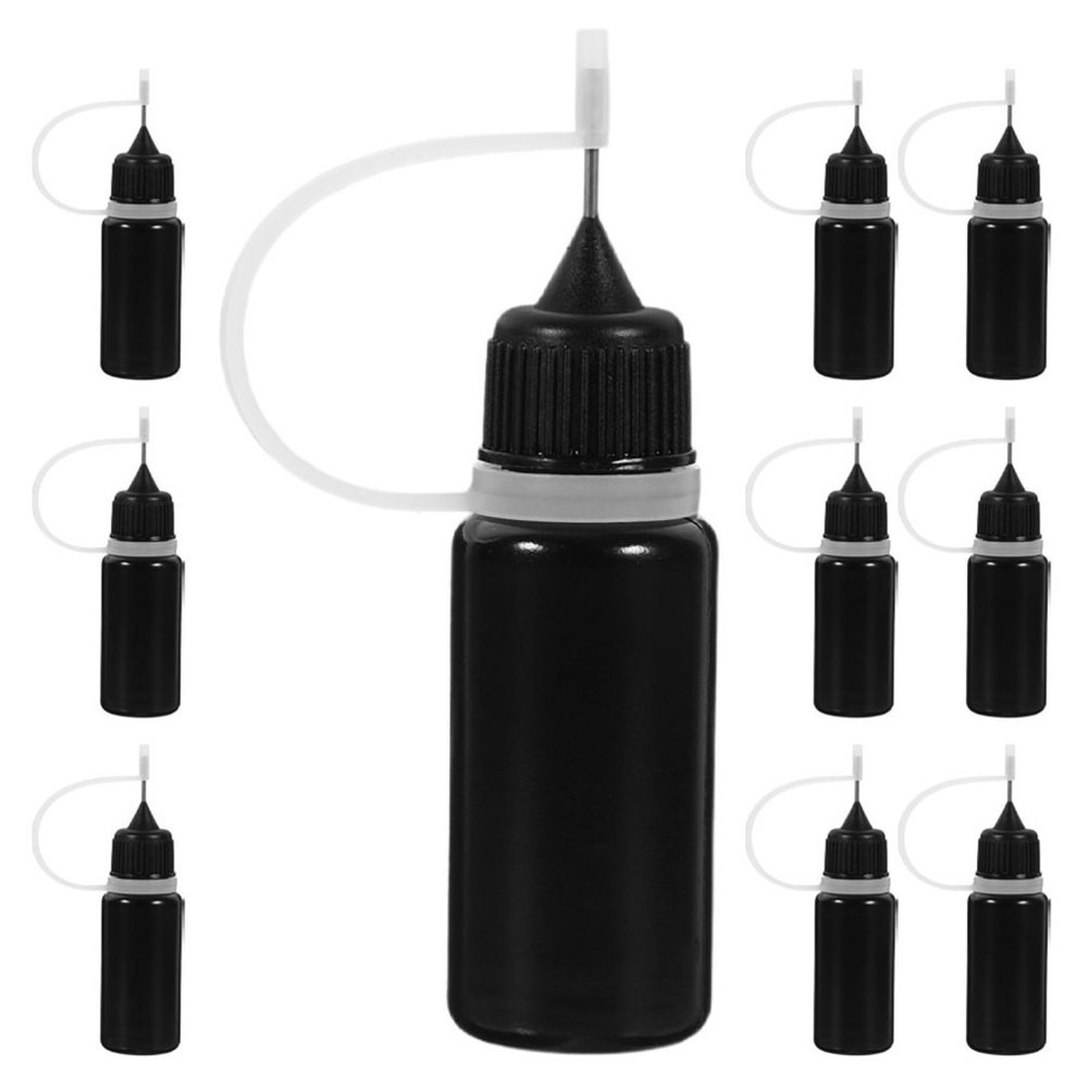 30 Pcs Precision Fine Tip Applicator Bottles Plastic Squeeze Tips