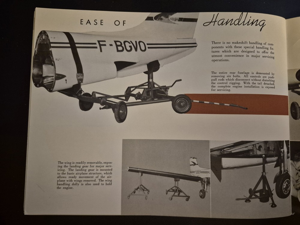 Original Beechcraft MS760 Brochure Will Be Professionally Packaged