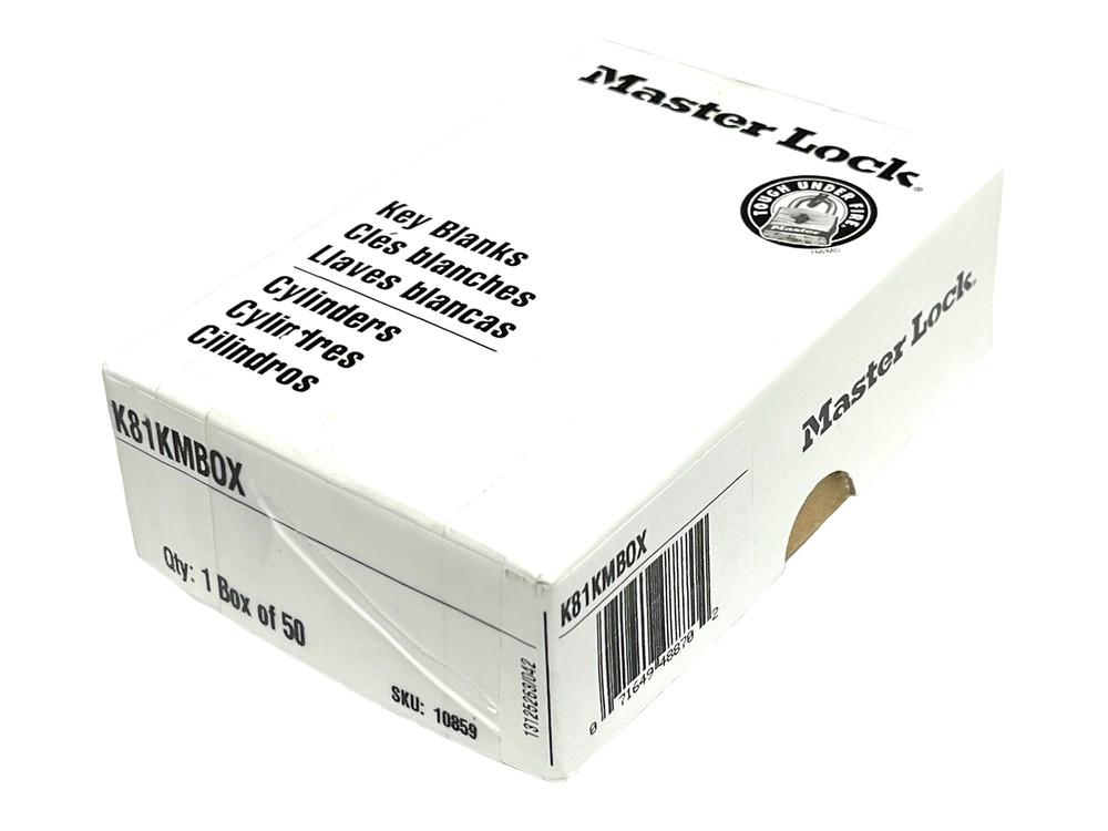 Master Lock K81KM Key Blanks (50-Pack)