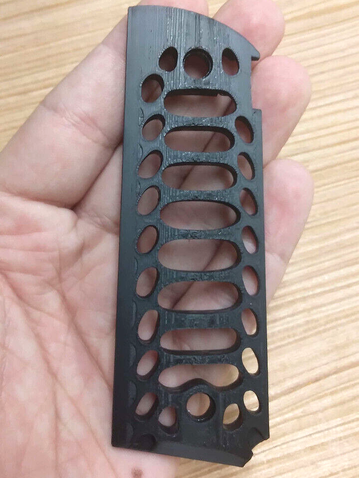 Full Size Colt 1911 Panel Grips Skeleton Black