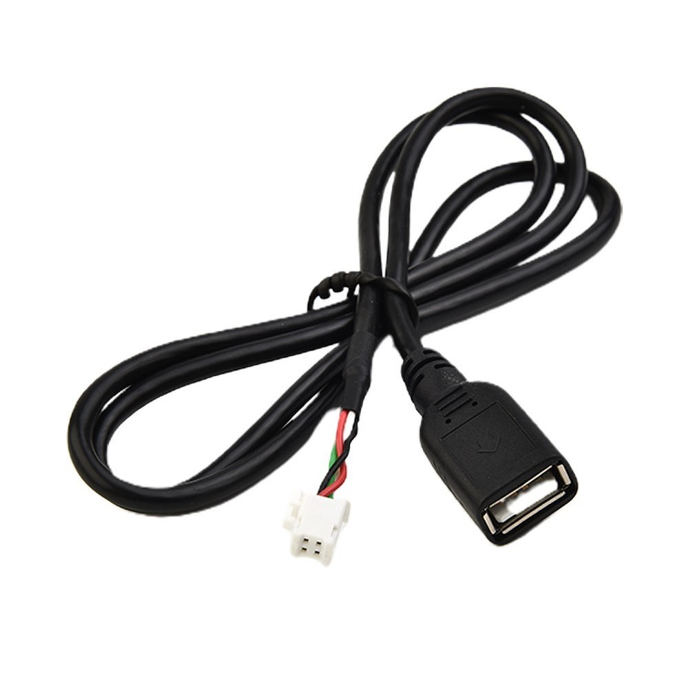 2pcs Car USB Cable Adapter 4Pin & 6Pin Accessories Connector For Android