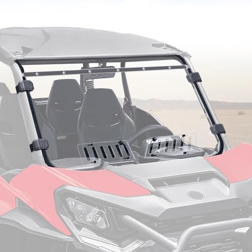 2021+ Vented Commander Windshield, Commander Sliding Full Window Front