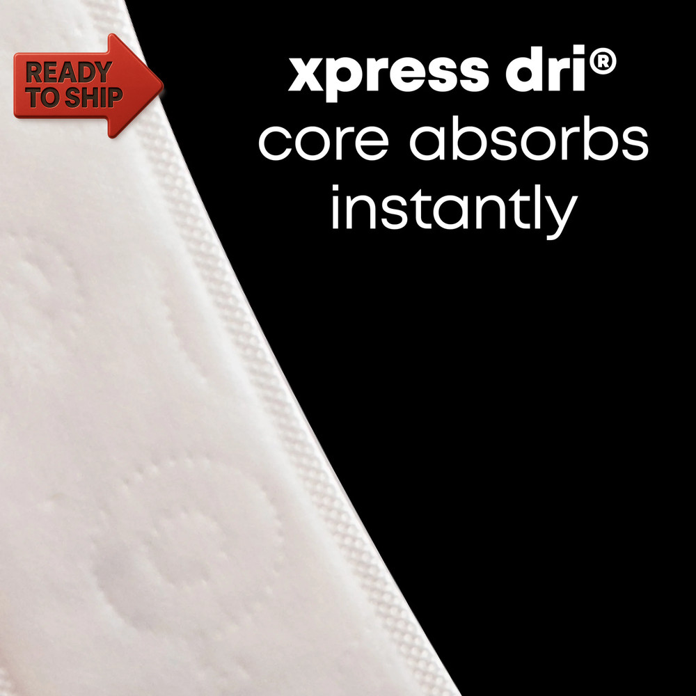 U by Clean & Secure Panty Liners, Light Absorbency, Extra Coverage, 80 Co