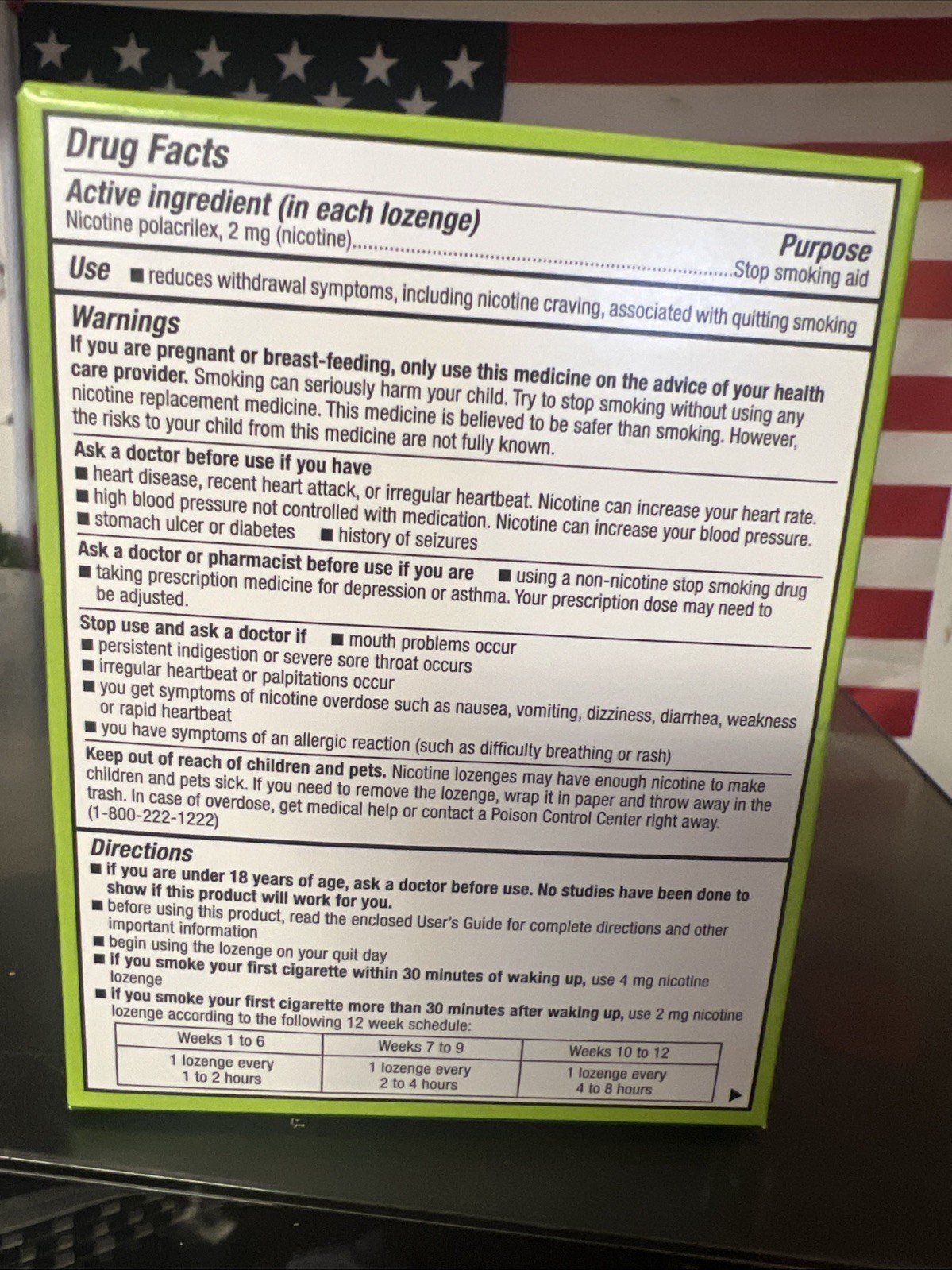 Amazon Basic Care Nicotine Polacrilex Mini Lozenge 2 mg 135 Lozenges Exp3/27