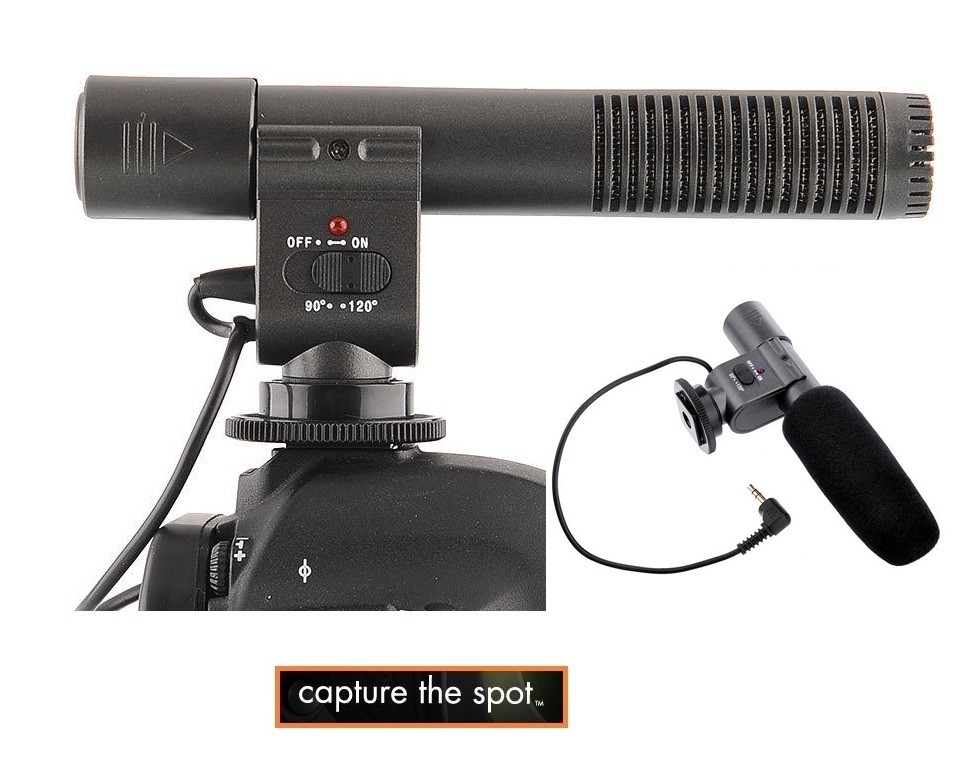 Mini Condenser Pro Microphone For Sony Alpha a7 III a7r III