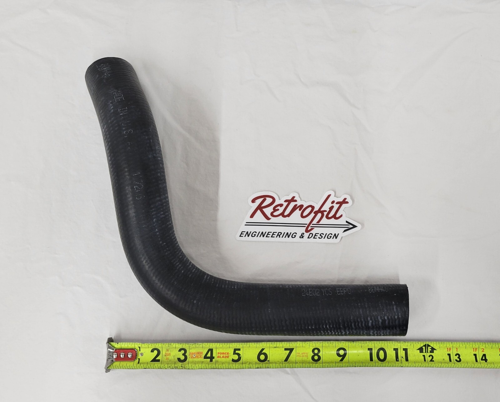 Universal LS Swap Radiator Hose Kit, LS1 LS2 LS3 Water Pump, Stock Rad 1.5"