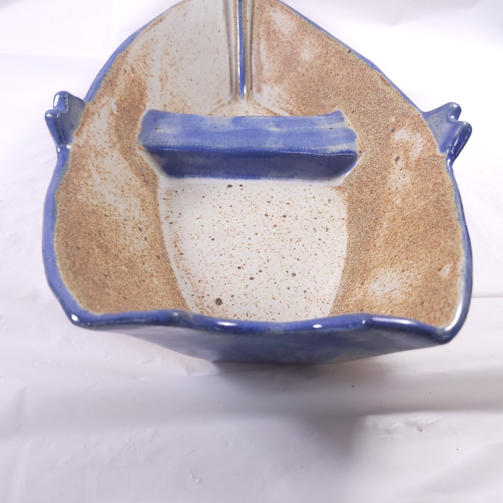 Ceramic Boat Fish and Chip Dish Nautical Ceramic