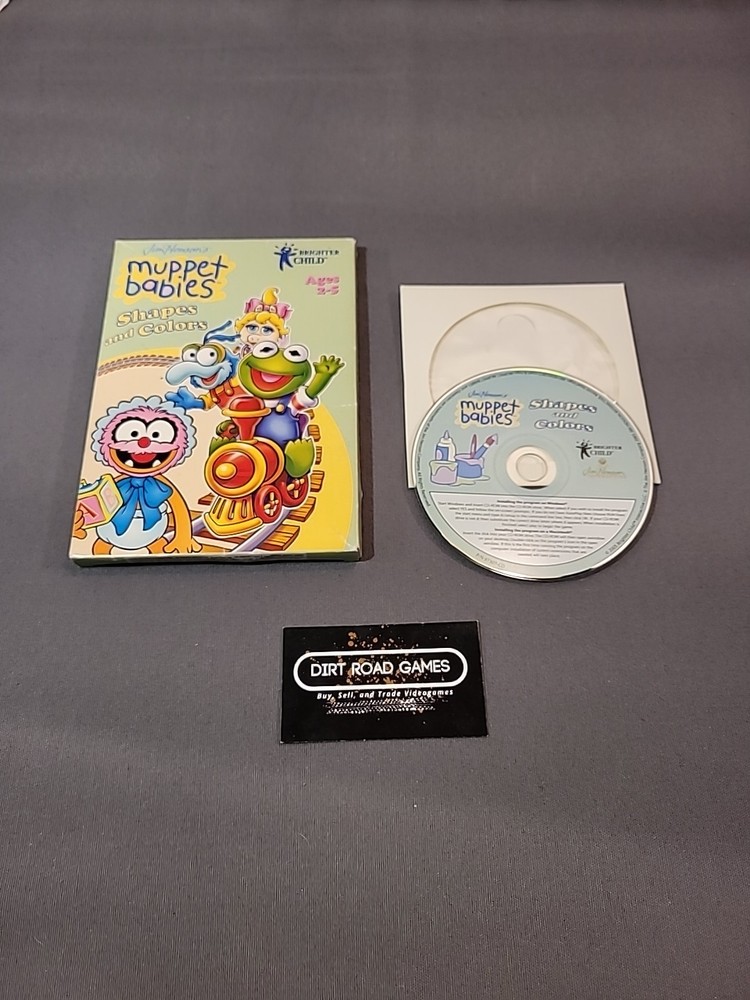 MUPPET BABIES PC Game - Kids Educational Software - Shape And Colors PC