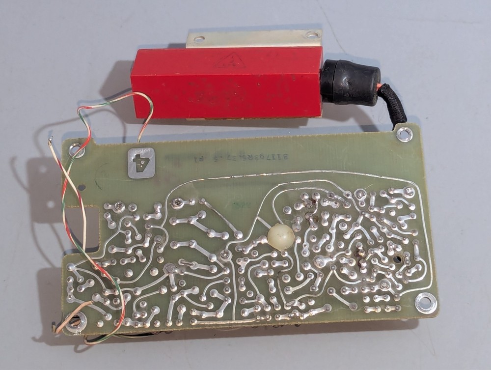 FM radio sub-audible tone decoder board from a GE Master Pro