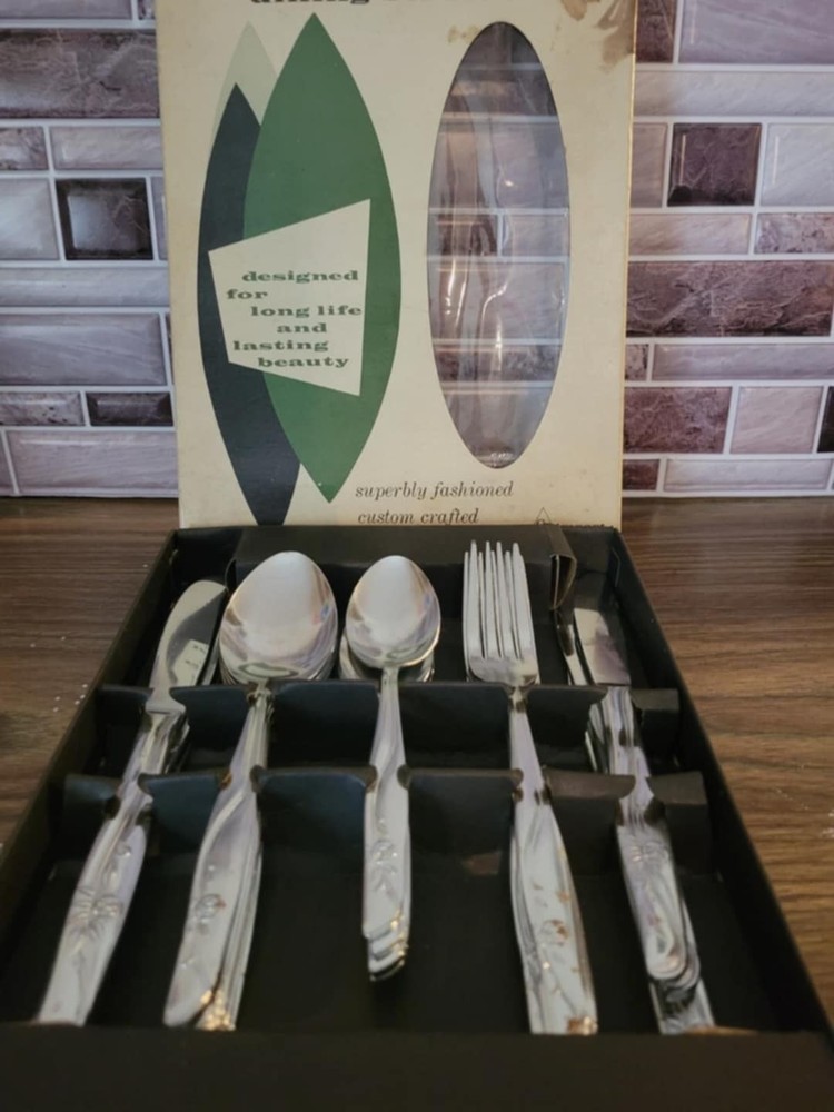 Vintage Duralon Tableware Set - Dining Services 24 Piece