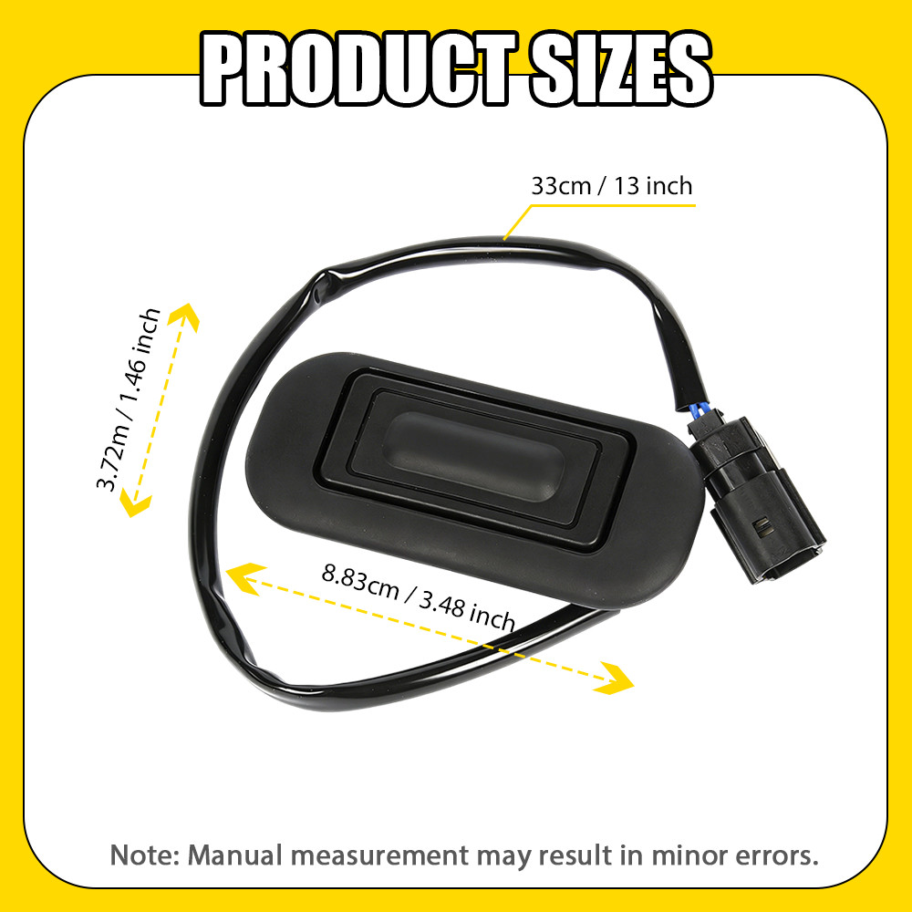 Tailgate Release Button Trunk Switch for 2010-2017 Chevrolet Equinox GMC Terrain