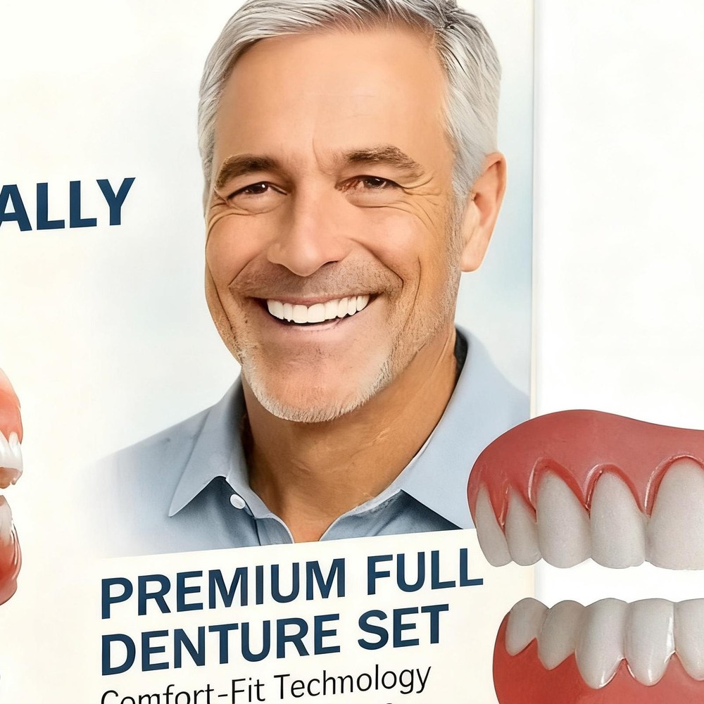 False Teeth Fix Smile Moldable Comfortable Wear Fake Tooth for Men