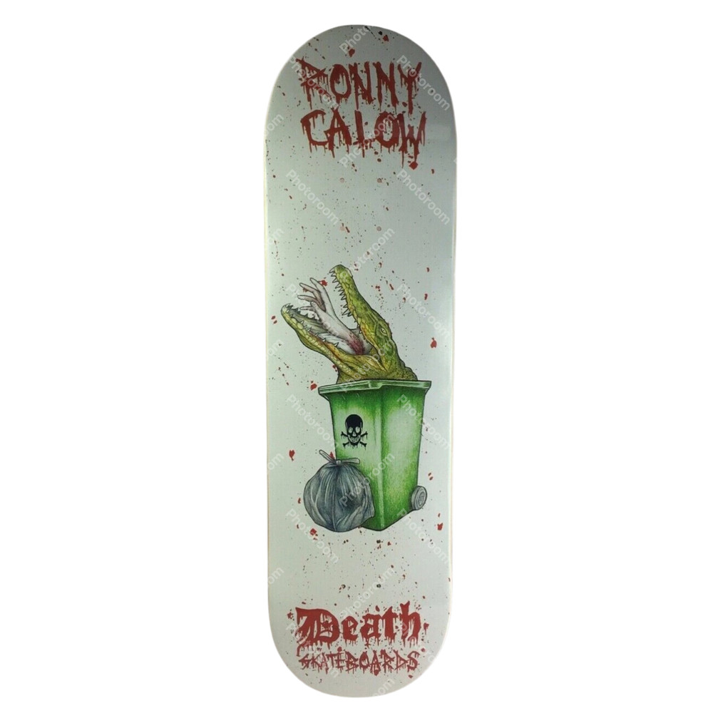 Ronny Calow Crocodile Pro deck - Death Skateboards 8 " with grip