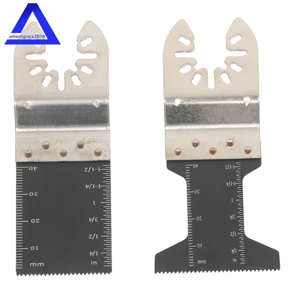 115Pack Professional Universal Quick Release Tool Saw Blades Multitool Kits