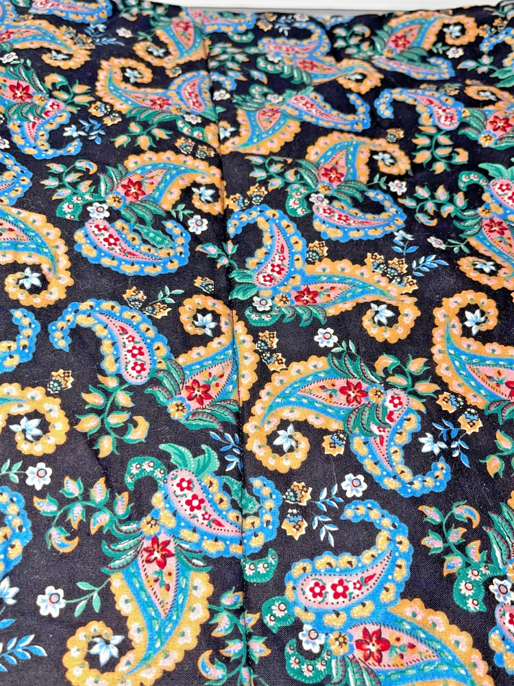 Handmade Quilted blanket 40x31 Multicolor
