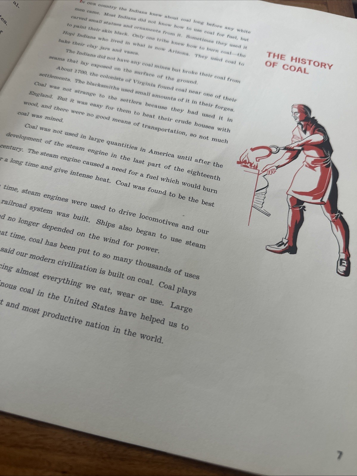 CLASS REPORT COAL by National Coal Association USA Vintage