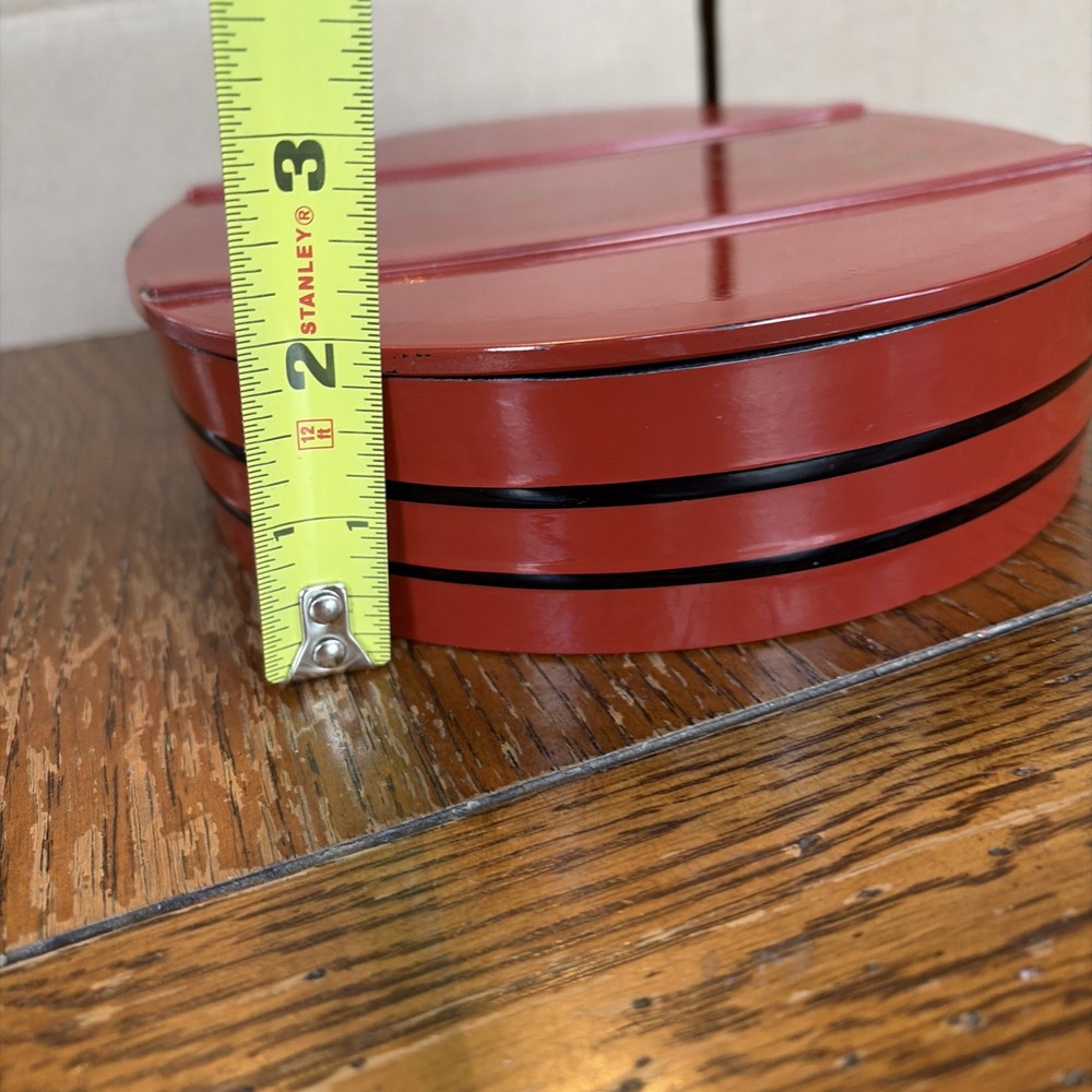 Japanese Oval Box With Sewing Kit